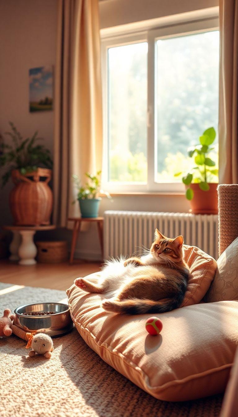 Descubra como pequenas mudanças na rotina ajudam gatos seniores