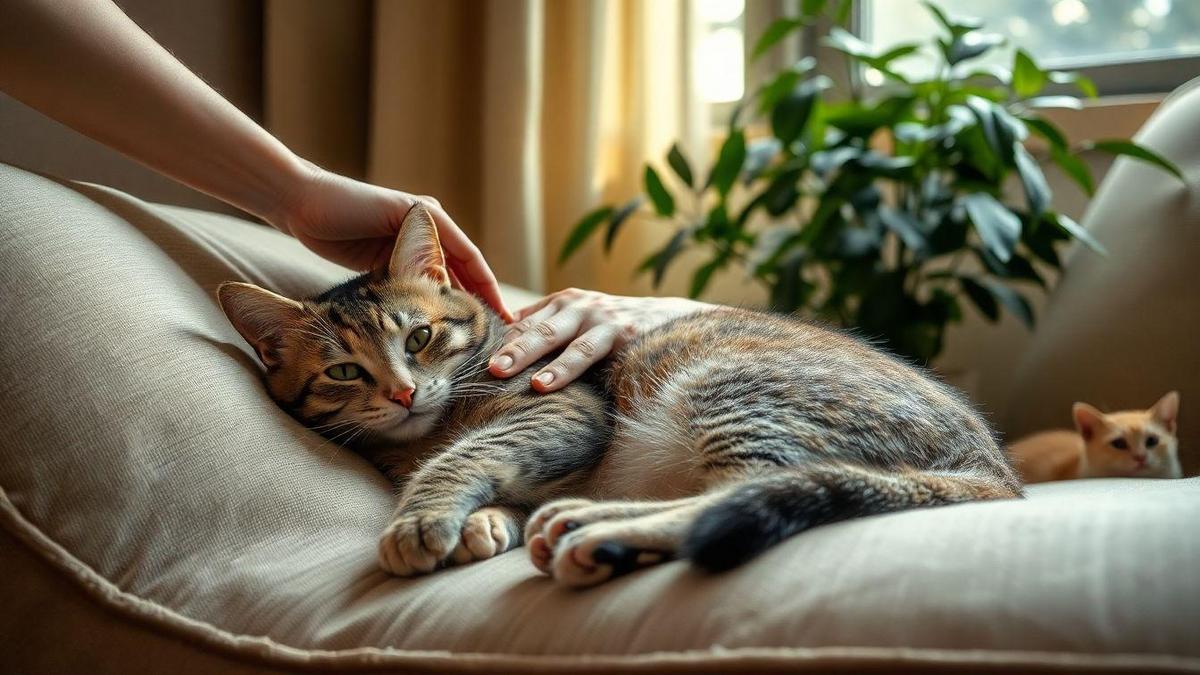 Técnicas Caseiras de Massagem para Gatos Idosos Técnicas Caseiras de Massagem para Gatos Idosos