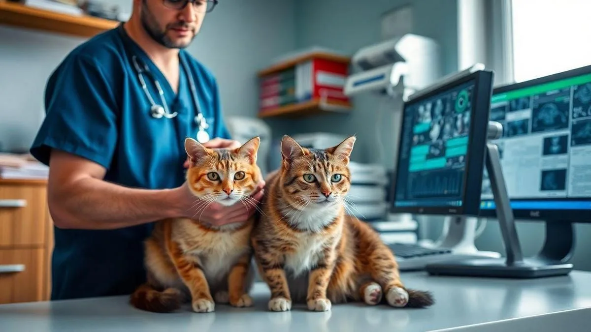 Diagnóstico da Cardiomiopatia em Gatos