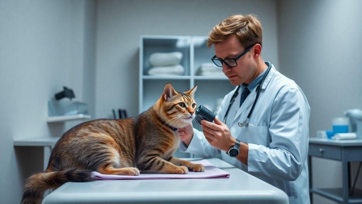 Diagnóstico de Linfoma em Gatos Diagnóstico de Linfoma em Gatos