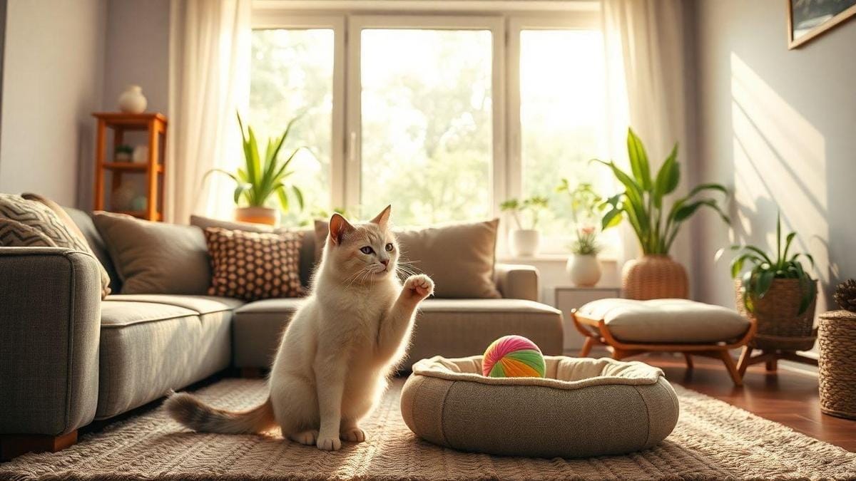 Exercícios Gentis para Gatos Seniores Exercícios Gentis para Gatos Seniores