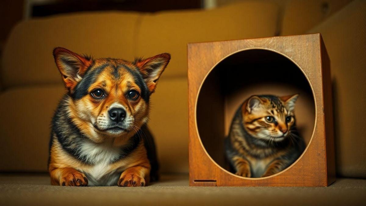 Sinais de Ansiedade em Animais Sinais de Ansiedade em Animais