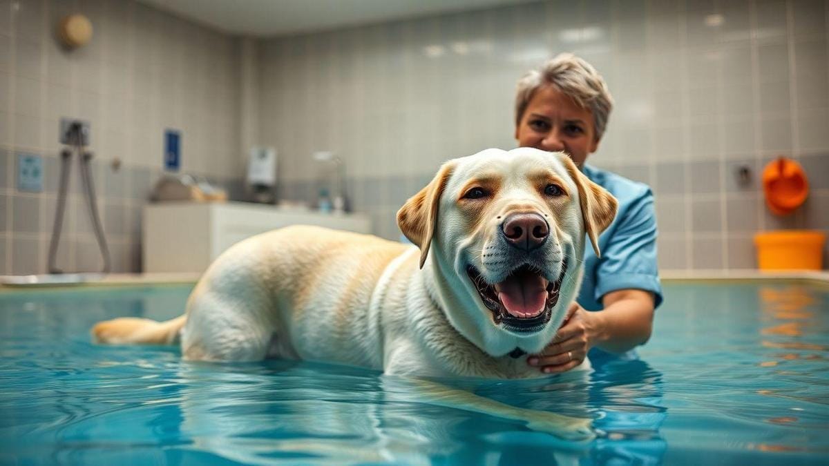 Reabilitação veterinária geriátrica: tratamentos eficazes para recuperação e conforto