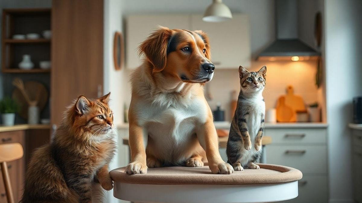 Por que eu ajusto a altura do comedouro para pets idosos com dor nas articulações